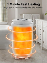 Cargar imagen en el visor de la galería, Uthfy 35L Towel Warmer Bucket for Bathroom, with Aroma Tray, Auto Shut Off Heating Timer 15/30/45/60 Min, Luxury Hot Blanket Heater for Bathrobe, Spa, Pajamas, 35 L, White