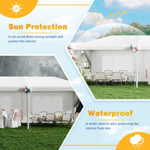 Cargar imagen en el visor de la galería, Party Tent 10'x30' Outdoor Wedding Canopy Tents for Parties with Removable Sidewalls Heavy Duty Event Booths Waterproof Gazebo Shelter