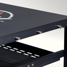 Load image into Gallery viewer, NUUK Three-Shelf Heavy Duty Rolling Outdoor Pizza Oven Table, 24" x 30" Steel Commercial Multifunctional Food Prep Worktable with Drawer on Wheels