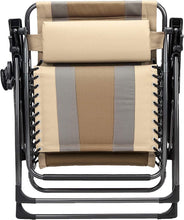 Cargar imagen en el visor de la galería, Patio Lounge Chairs Zero Gravity Chair Lawn and Patio Chairs Sunbath Camping Chairs Sun Loungers Beach Chair Garden Chairs Recliners