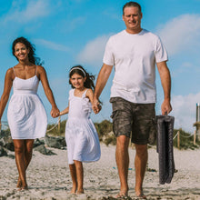 Load image into Gallery viewer, Patio Chaise 3 Pieces Lounge with Cushions Unadjustable Modern Outdoor Furniture Set PE Wicker Rattan Backrest Lounger Chair Patio Folding Chaise Lounge with Folding Table (3 Pieces)