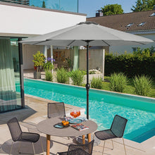 Cargar imagen en el visor de la galería, Patio Umbrella 9 FT Patio Umbrella Tilts Outdoor Umbrella Picnic Table Umbrella Pool Umbrella for Garden, Deck, Backyard and Beach