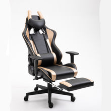 Load image into Gallery viewer, Gaming Chair Computer Office Chair Ergonomic Desk Chair with Footrest Bluetooth Speakers and Massage
