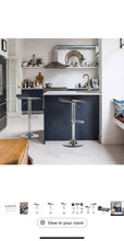 Cargar imagen en el visor de la galería, Black Vinyl Adjustable Swivel Bar Stools
