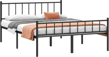 Load image into Gallery viewer, Queen Bed Frame-Classic Metal Platform Bed Frame,Mattress Foundation with Steel Slat Support,Under Foundation Storage,No Box Spring Needed, Easy Assembly, Queen Size
