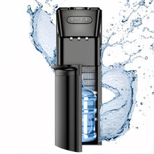 Load image into Gallery viewer, Bottom Loading Water Cooler Dispenser，3 Temperature Settings - Hot, Cold &amp; Room, Empty Bottle Indicator, Child Safety Lock, Ideal for Office, Home, Living Room - Inky Black
