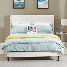 Load image into Gallery viewer, Queen Size Velvet Upholstered Platform Bed Frame with Soft Tufted Headboard and Wooden Slats Support, No Box Spring Needed for Boys Girls Teens Adults, Noise-Free, Under Bed Storage (Beige)
