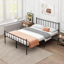 Load image into Gallery viewer, Queen Bed Frame-Classic Metal Platform Bed Frame,Mattress Foundation with Steel Slat Support,Under Foundation Storage,No Box Spring Needed, Easy Assembly, Queen Size
