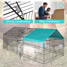 Load image into Gallery viewer, Chicken Coop Chicken Cage Pens Crate Rabbit Cage Enclosure Pet Playpen Exercise Pen
